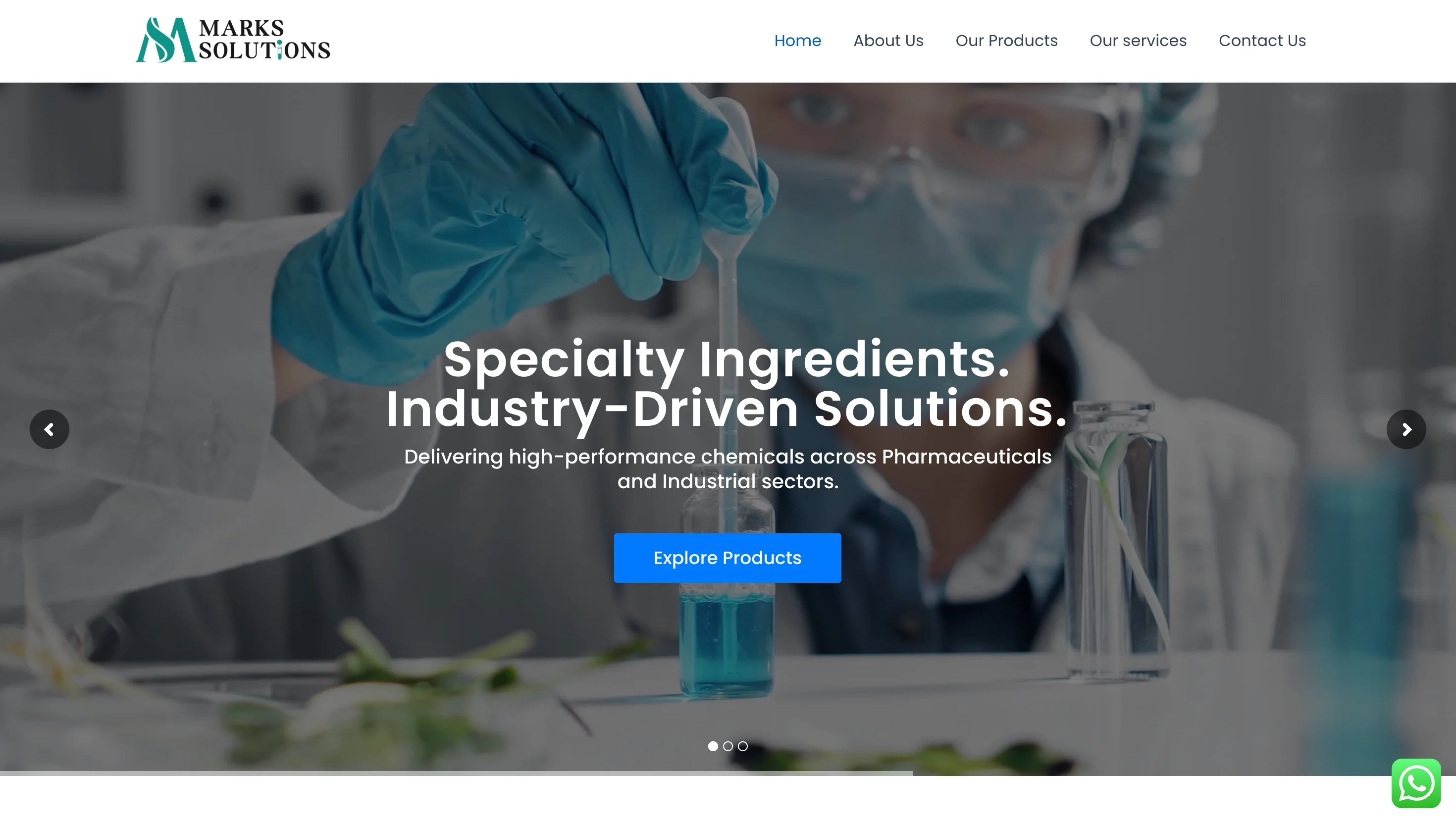 Marks Solutions - Chemical Trading B2B Platform - Marks Solutions